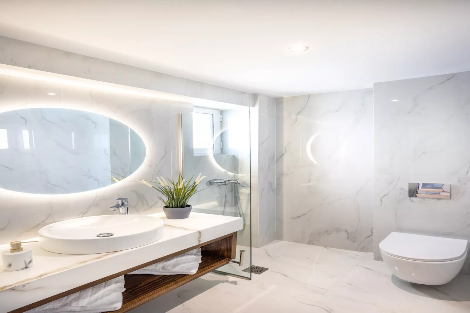 Creta Sun, 204 Mezzanine Sea View-Bathroom