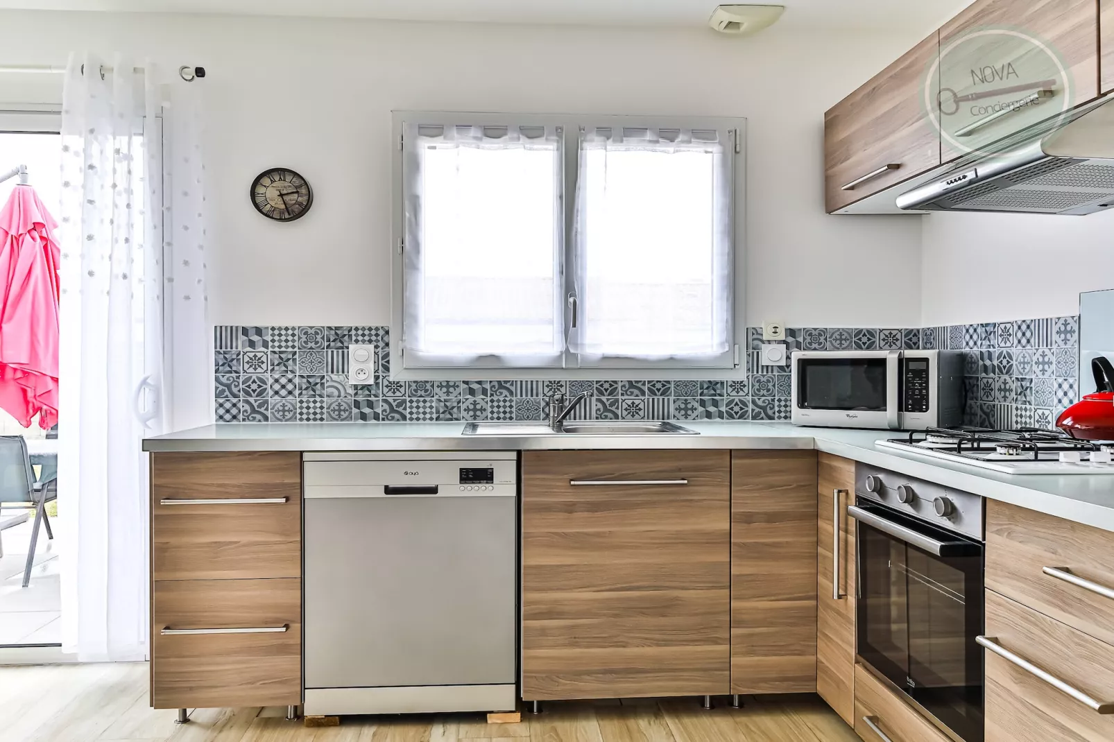 Au Logis de la Treille-Kitchen