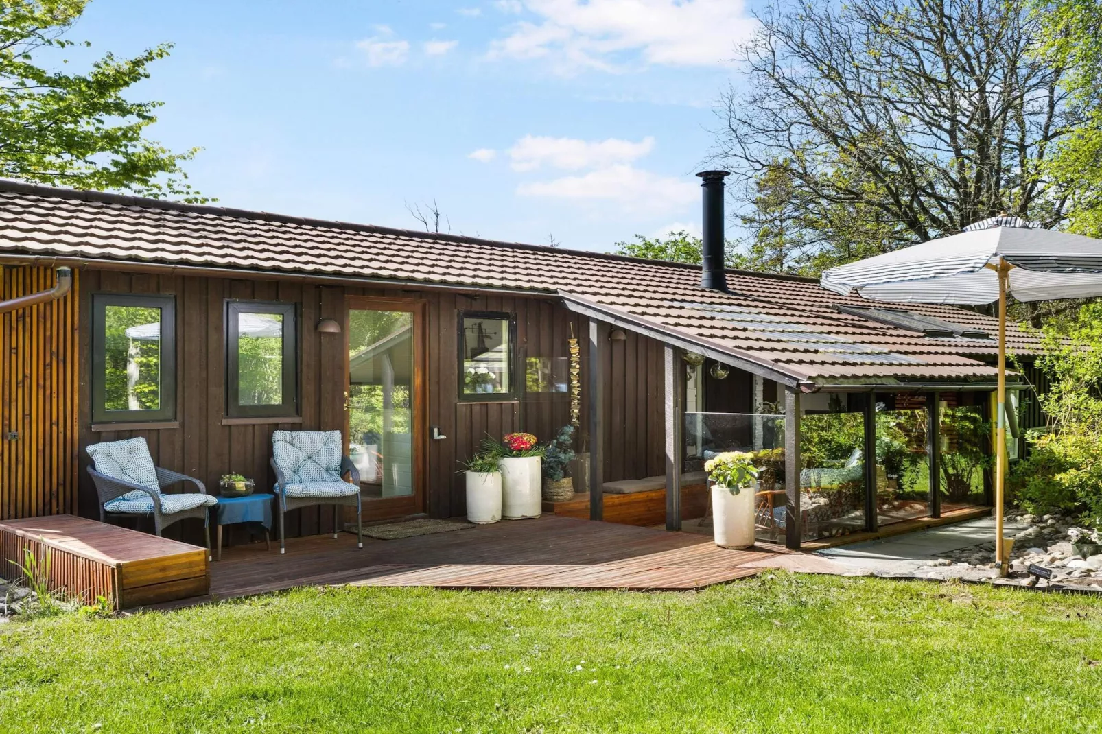 Beautiful holiday home in Blokhus-Outdoor