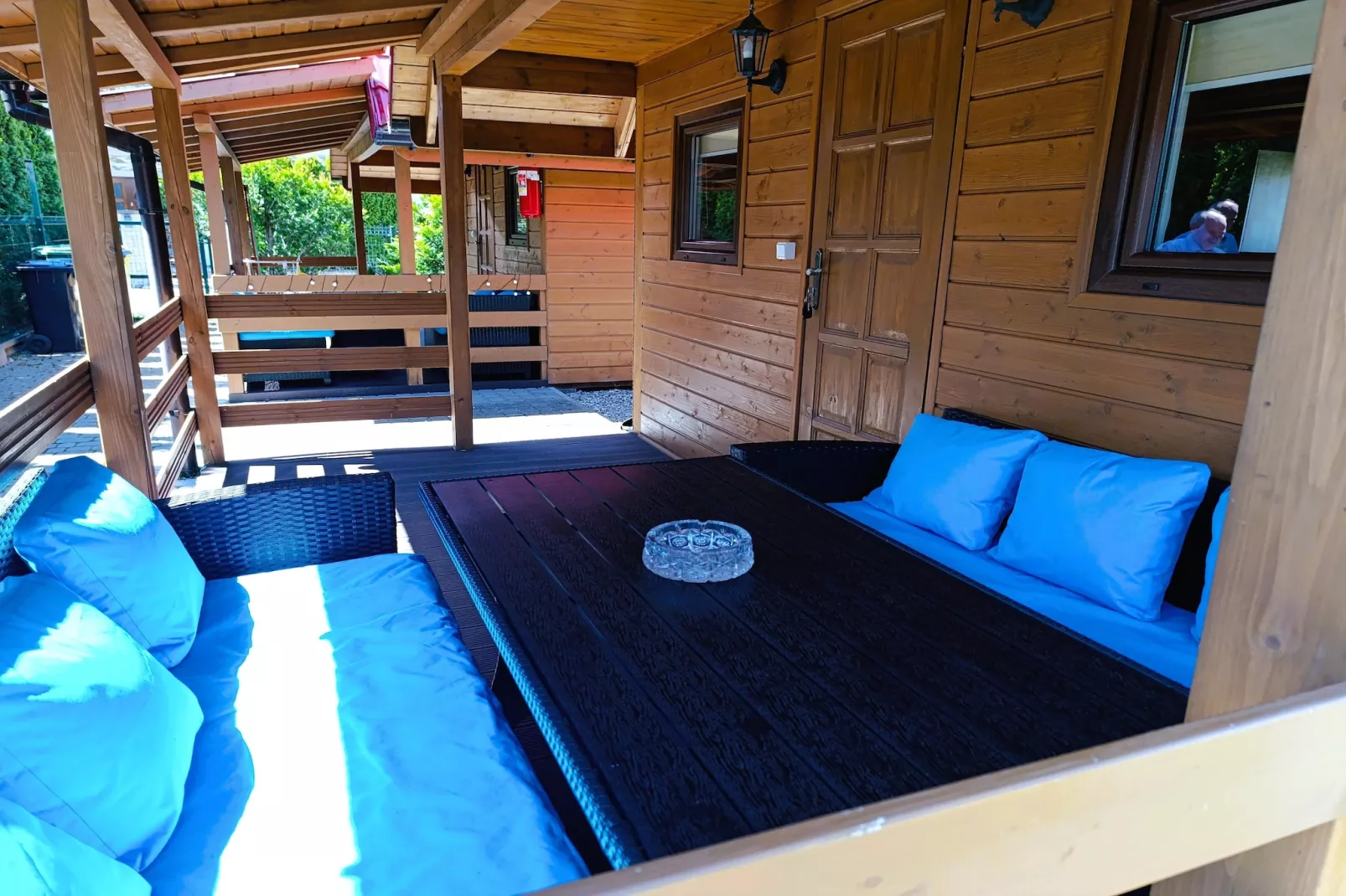 Domki letniskowe nad Dziwną-Terrassenbalkon