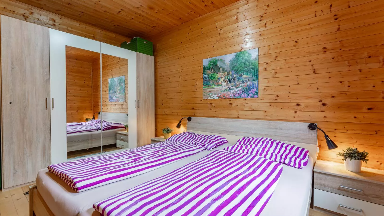 Sternenchalet-Schlafzimmer