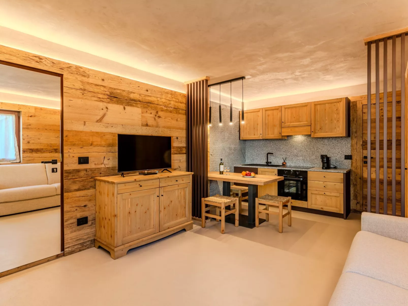 Monolocale Al Doss-Inside