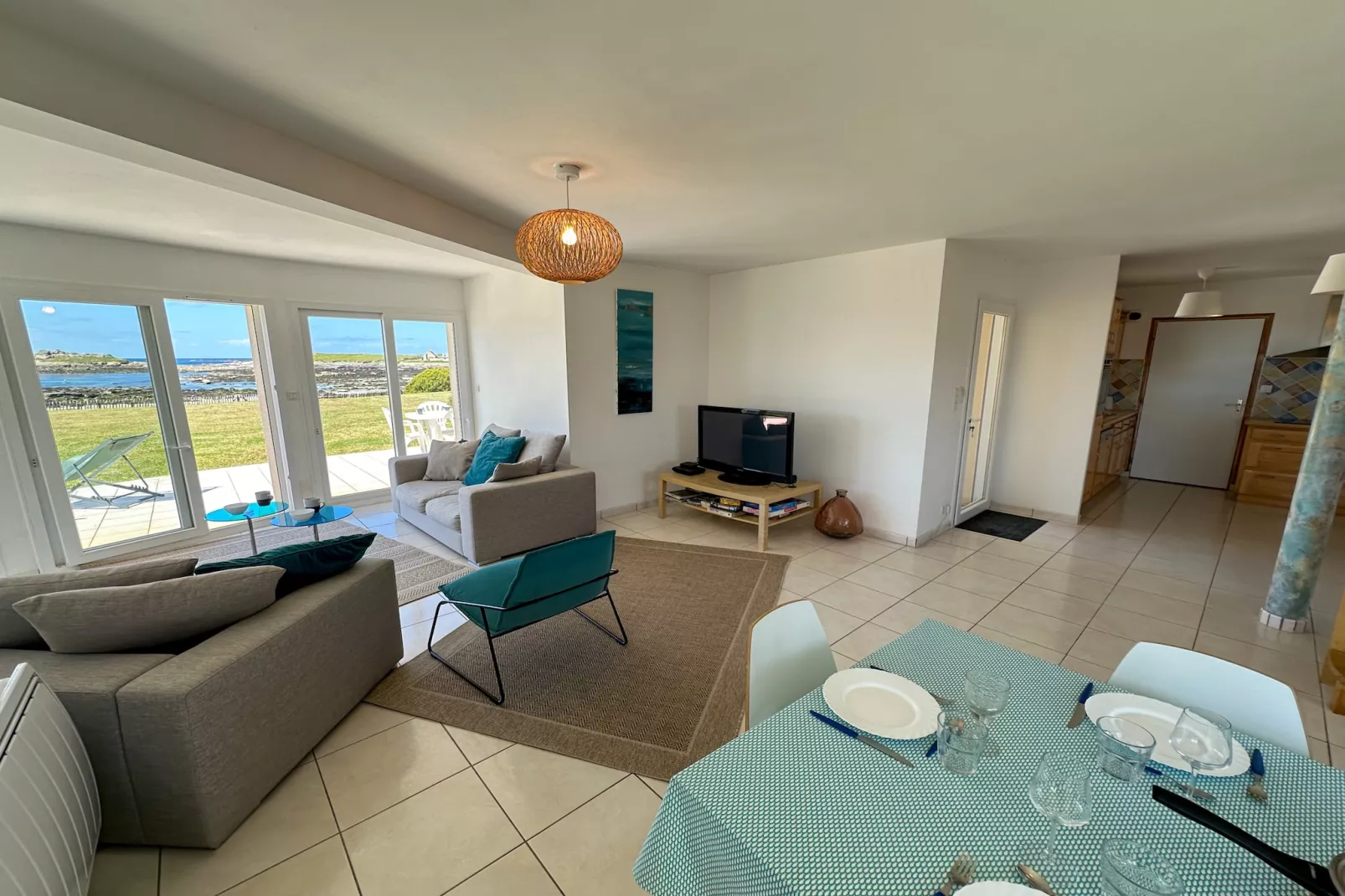 TY BEG - Portsall-Living room