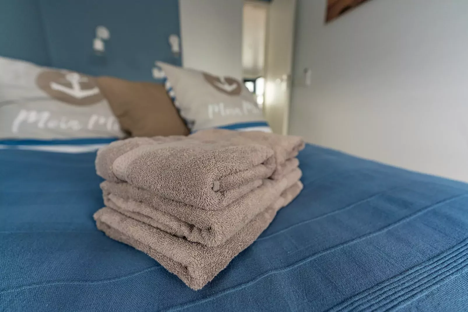 Hausboot in Zehdenick-Bedroom