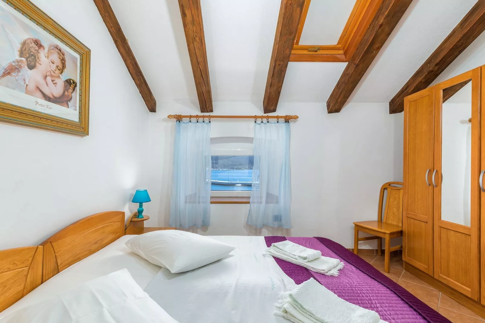 Apartment Venezia (4+2) - Lungomare Cres-Schlafzimmer