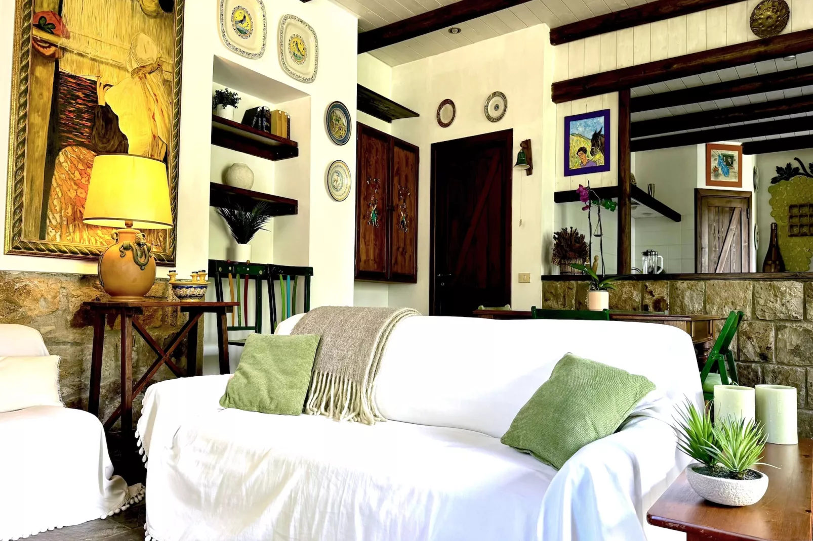 Villa Castelbuono-Living room