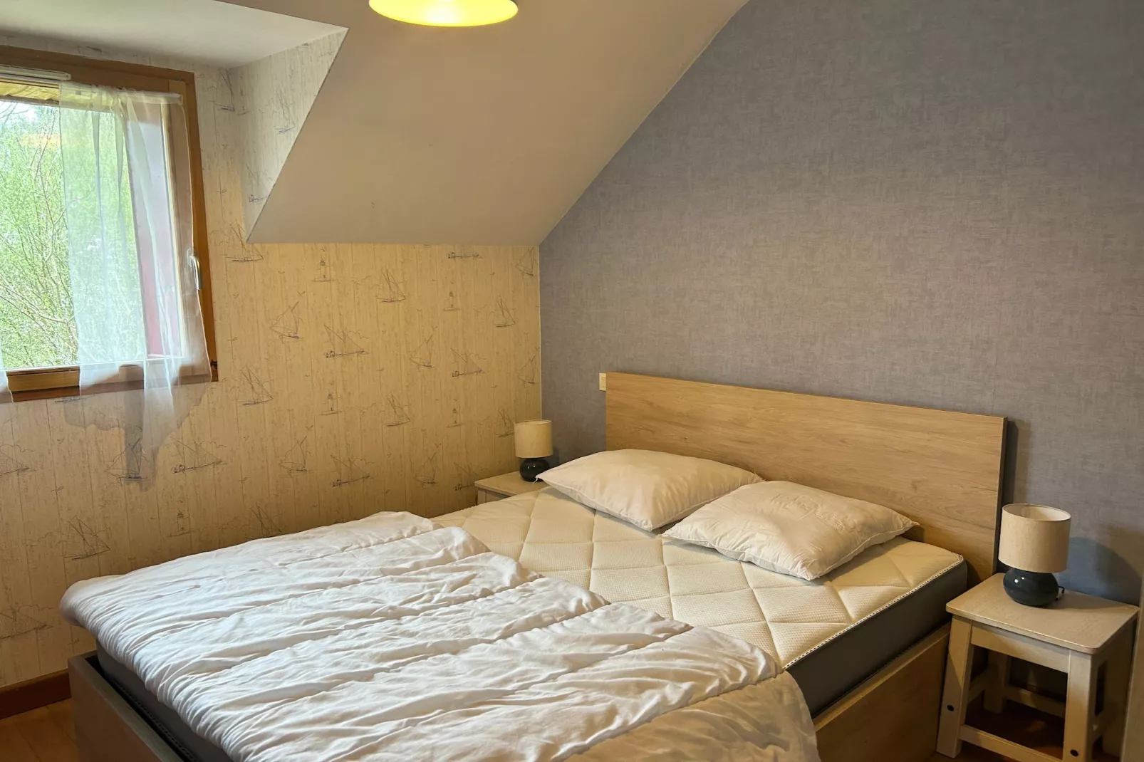 Maison de vacances avec jardin Surzur-Chambre