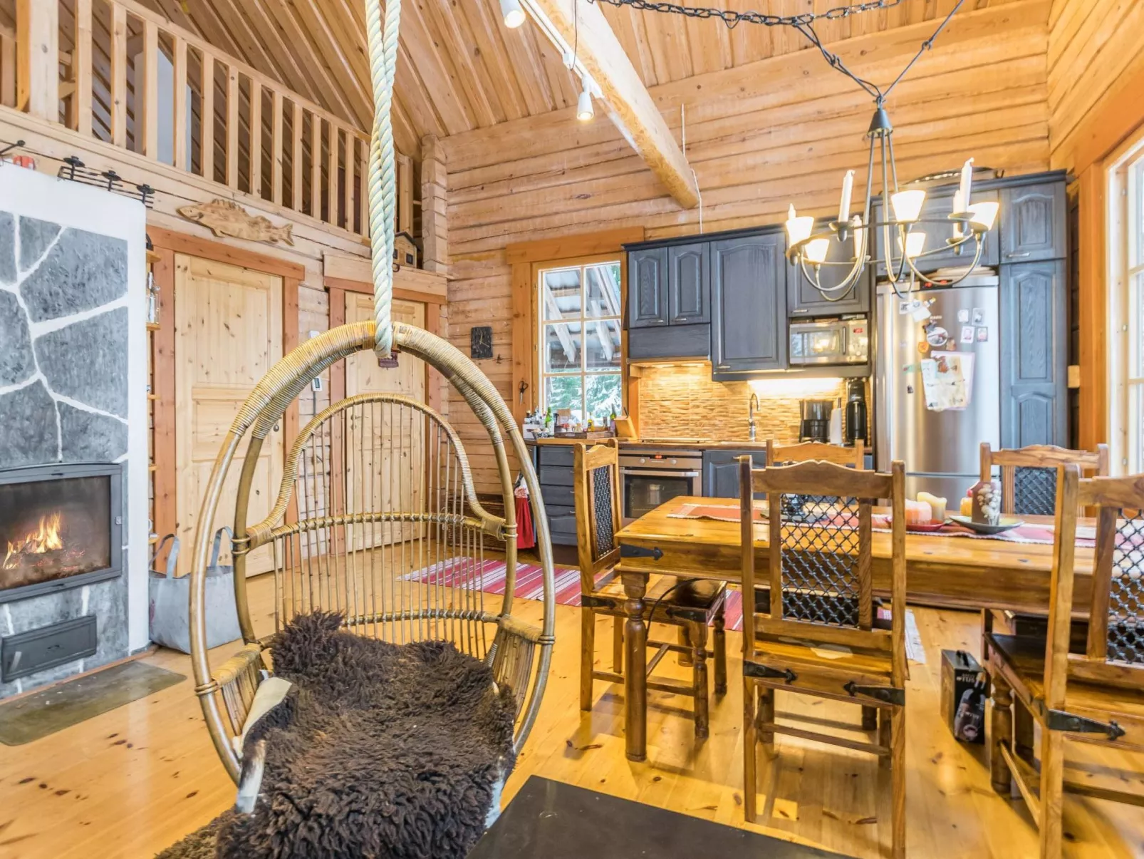 Villa kipinä-Inside