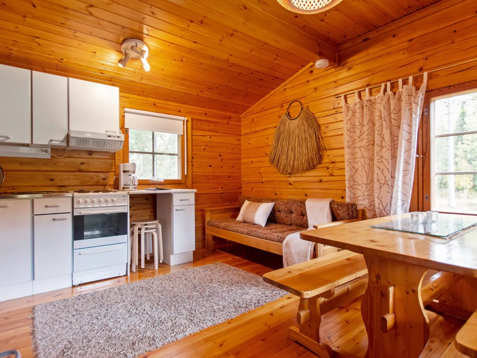 Koskimökki, vaikon loma 3-Inside