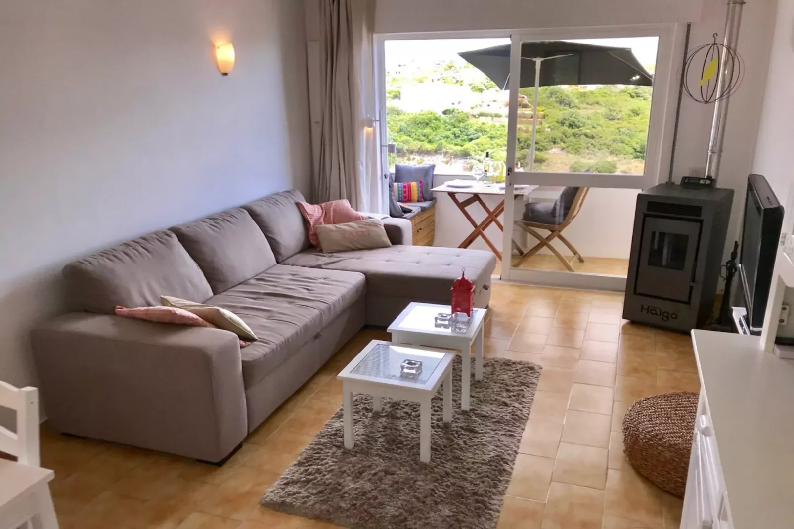 Casa de Sorte - Seaview apartment-Living room