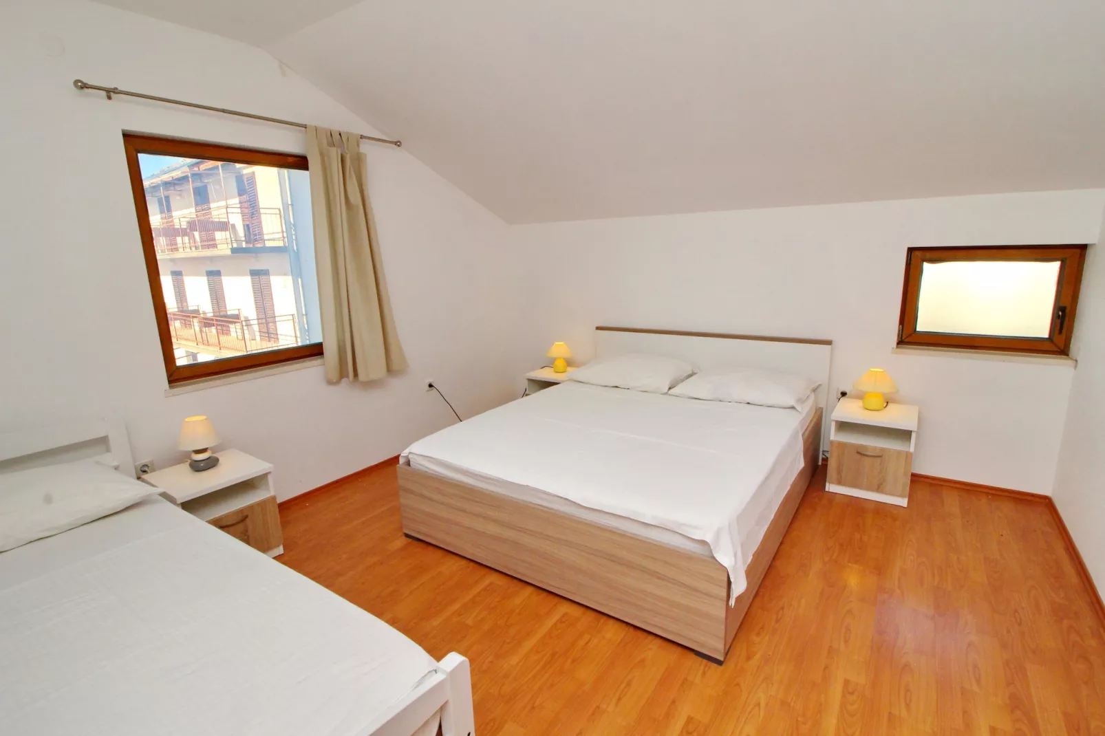 Apartments Marković Orebić- One Bedroom Apartment with Terrace and Sea View (A3)-Bedroom