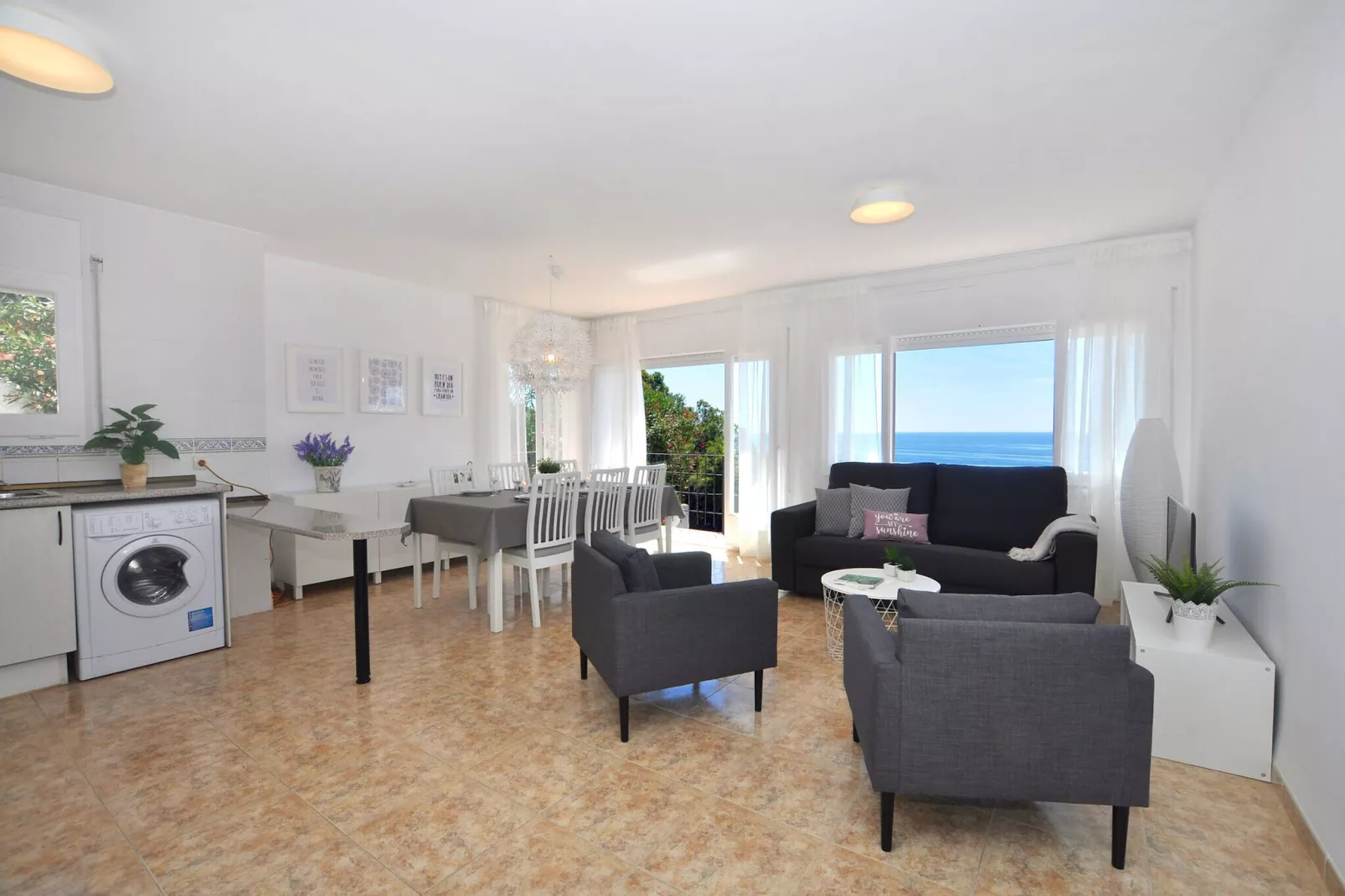 1172 CANYELLES vista Mar-Wohnzimmer