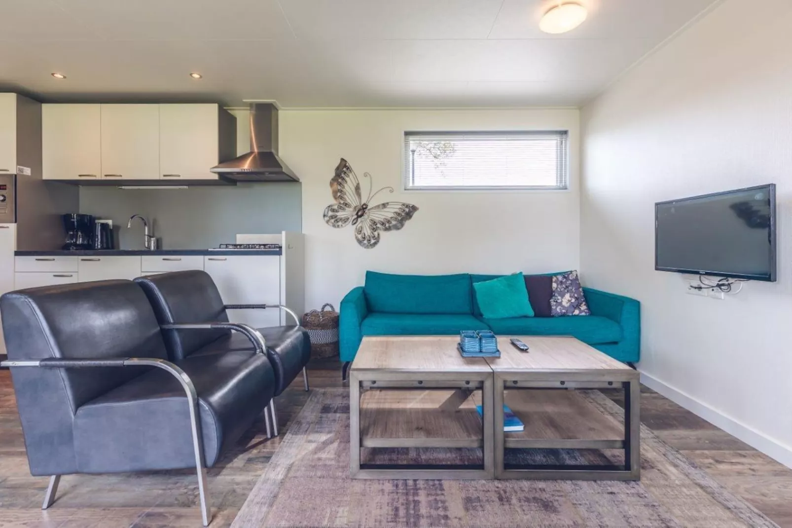 Forest Edge Chalet | 2 - 6 people-Living room