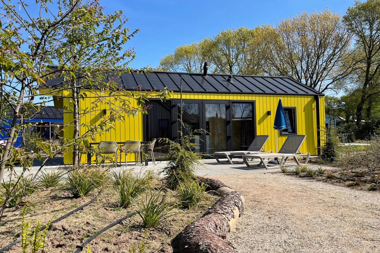 Jachtchalet | 2 - 4 pers-Außenbereich Sommer