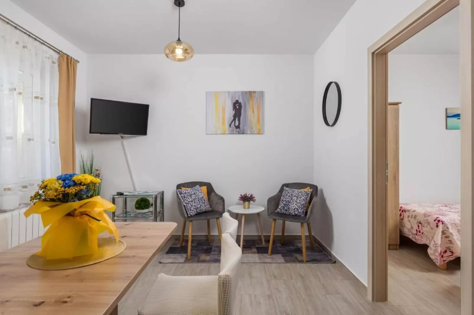 Apartment Slavica 3 - Yellow Sun-Dining room