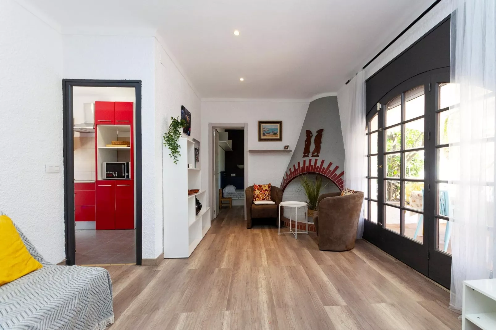 1215 BAIX CAMP casa con jardin-Living room