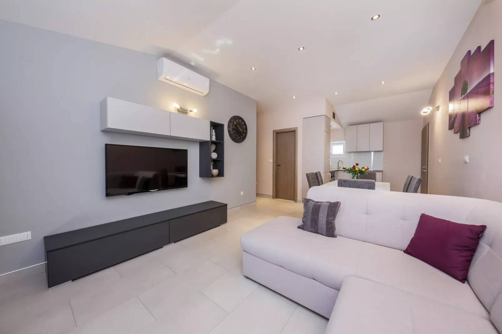 Apartments Savin - two bedroom apartment-Wohnzimmer