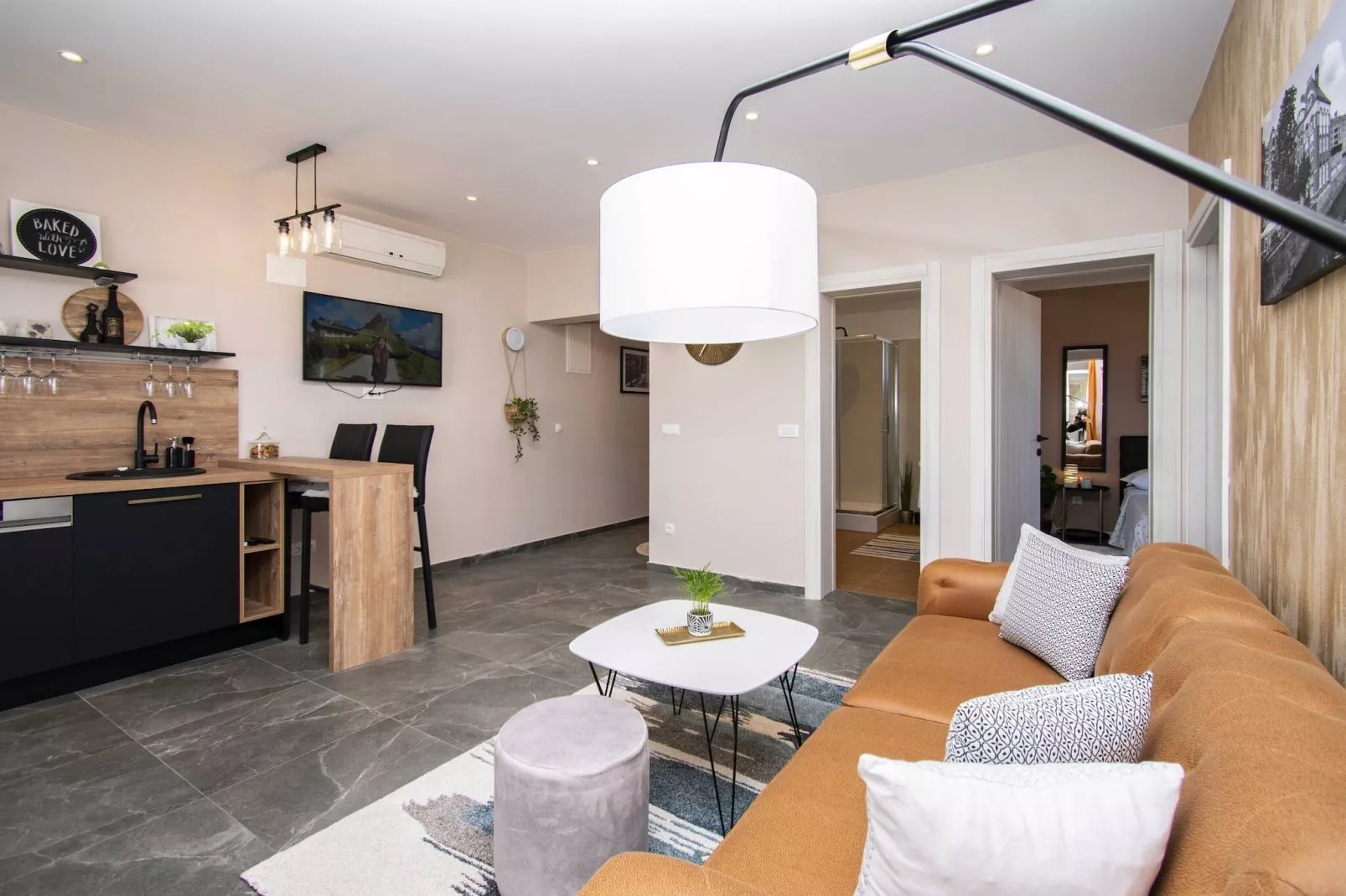 Garden Boutique Apartments - Diora-Wohnzimmer