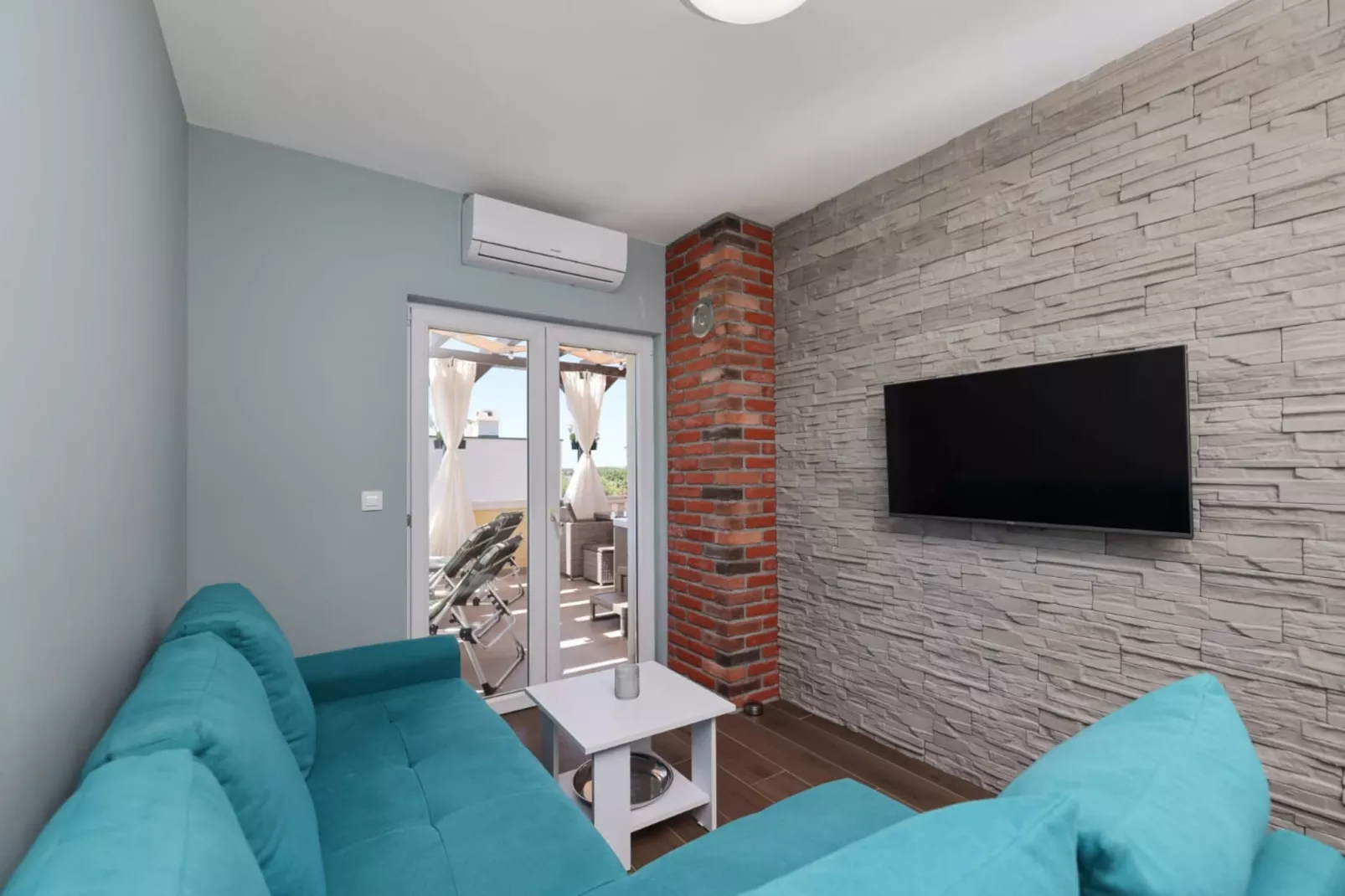 Luxury Apartments Sun@Set - One bedroom apartment-Wohnzimmer