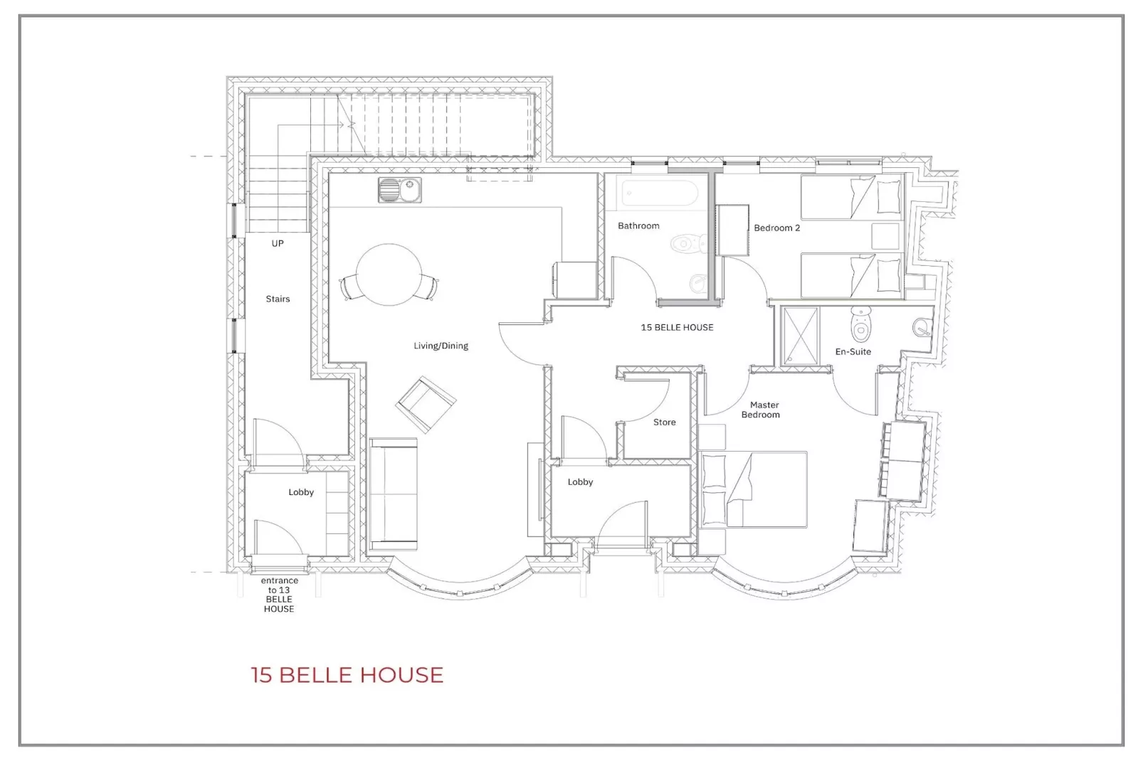 No.15, Belle House-Floor plan