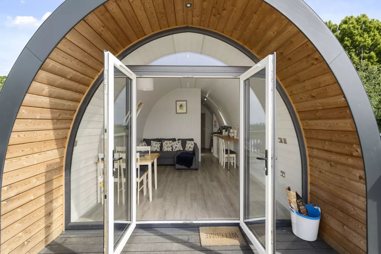 The Highland Camping Pod-Reception hall