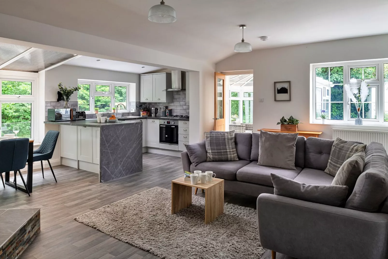 Nant Cottage-Living room