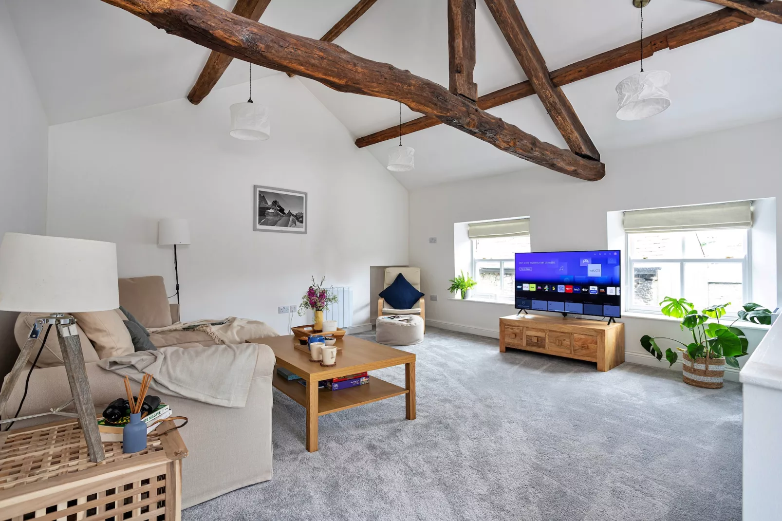 Courtyard Cottage-Living room
