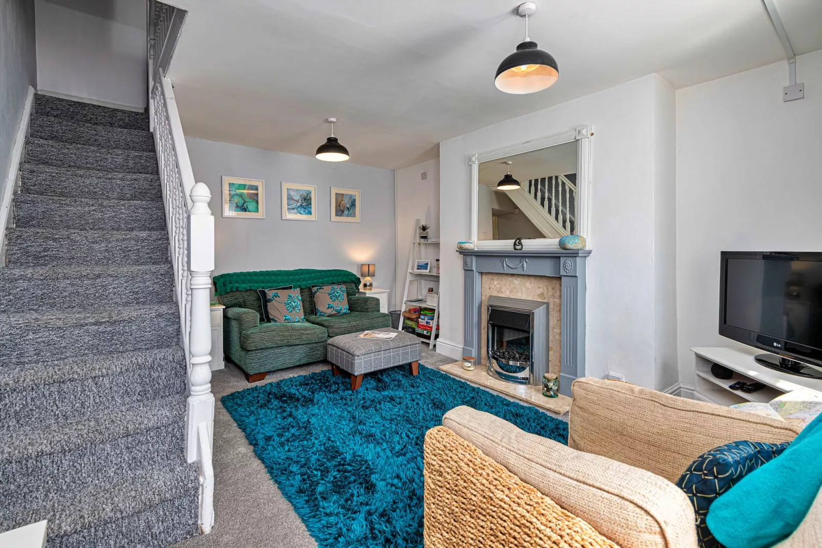 Arosfa Cottage-Living room