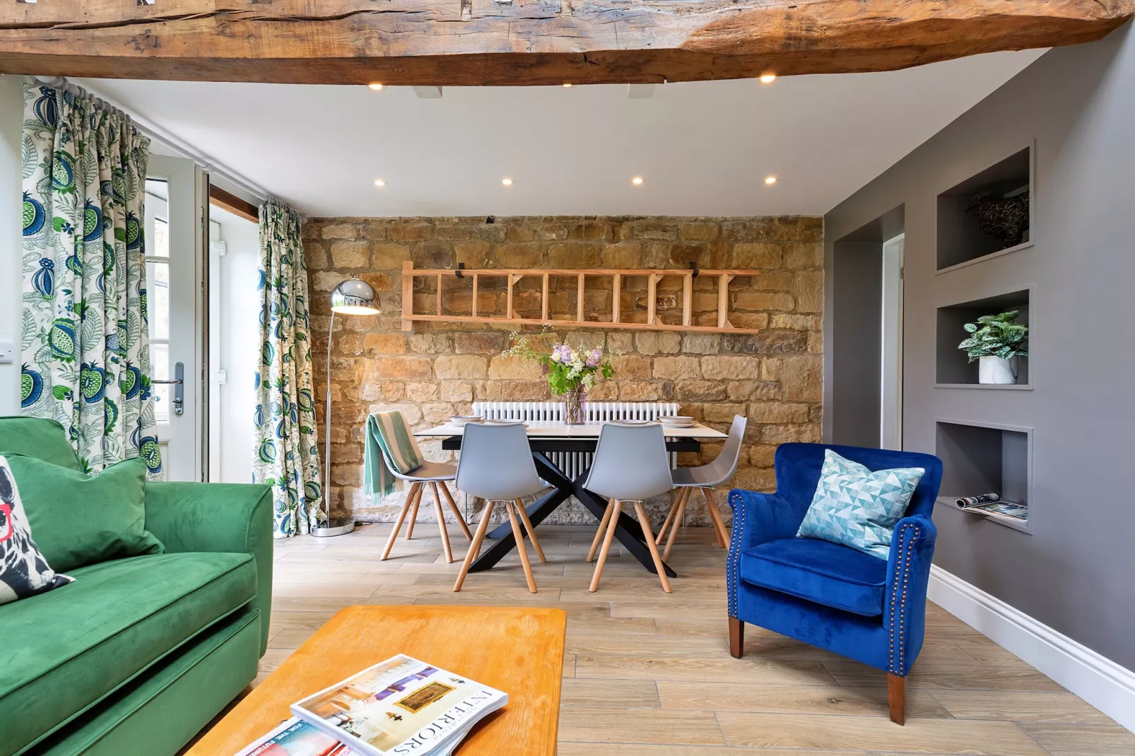 Cherry Cottage Nr Grantley Hall-Wohnzimmer
