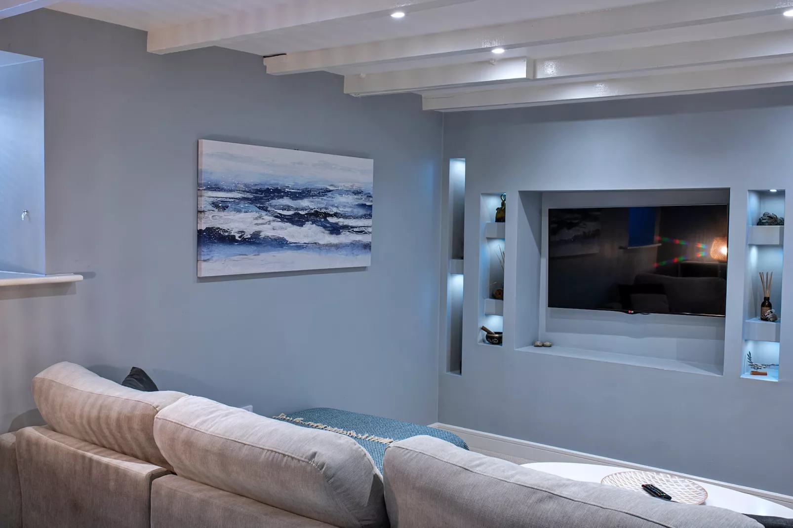 Sun Trap Terrace-Living room
