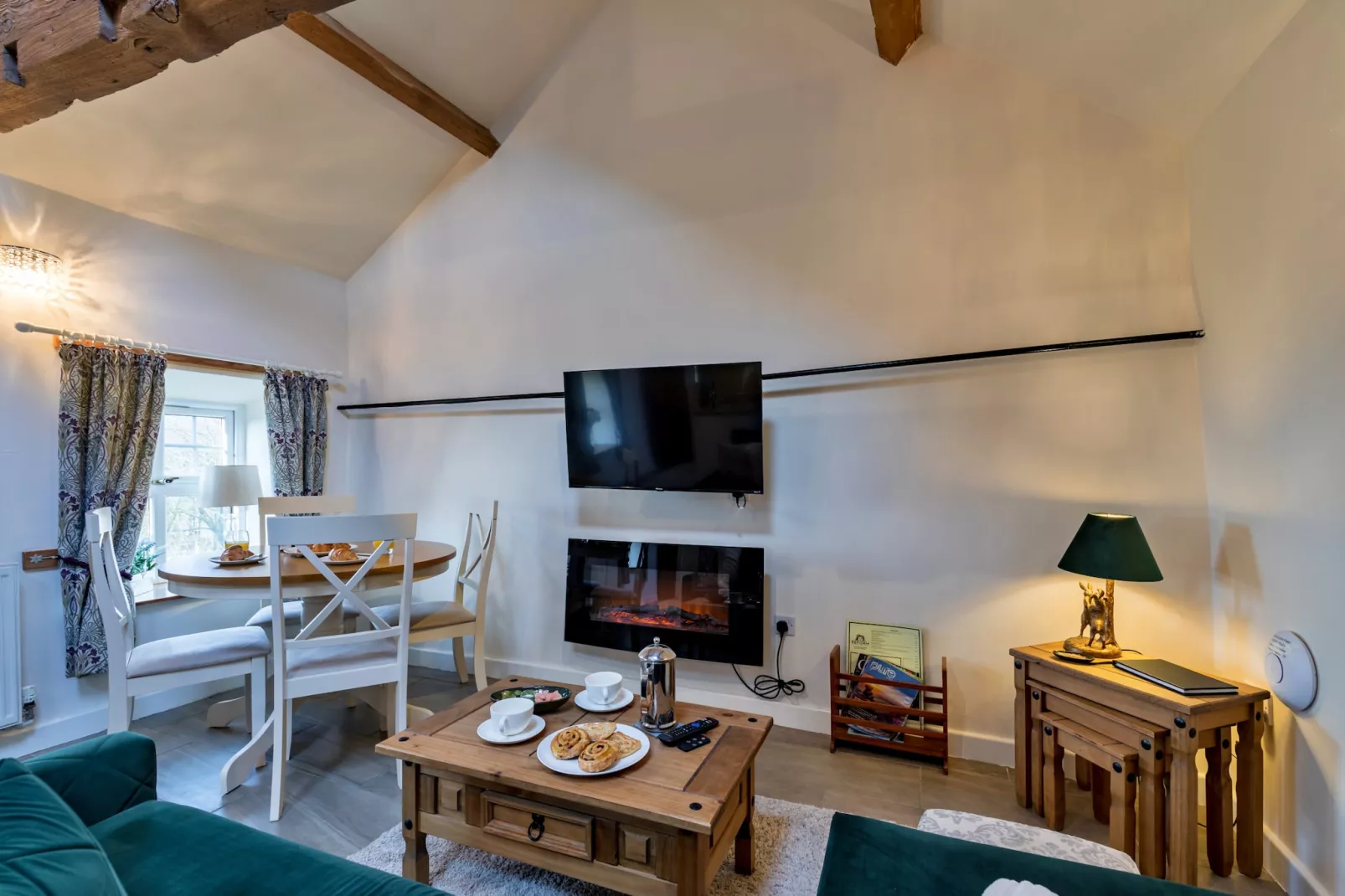The Stables at Brambles Farm-Living room