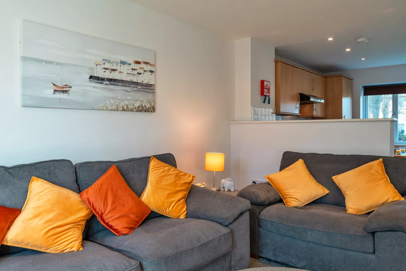 Carworgie Cottage-Living room