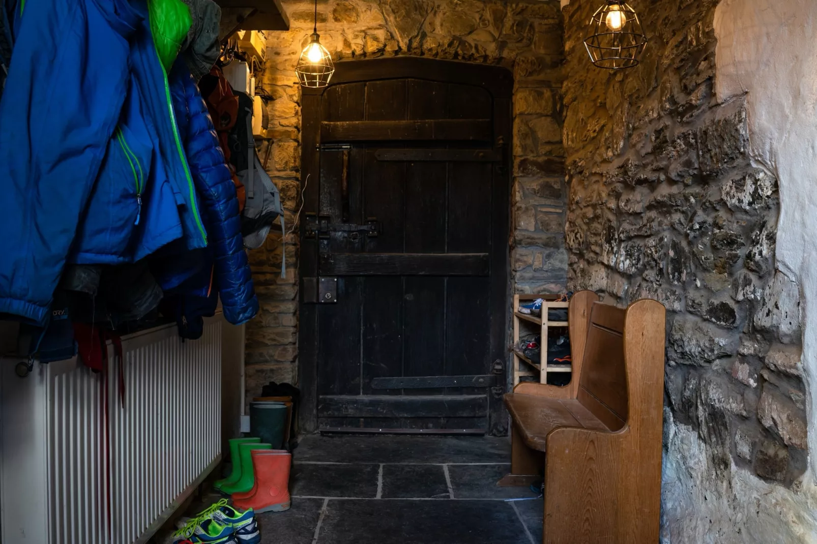 Lower Aylescott Farmhouse-Reception hall