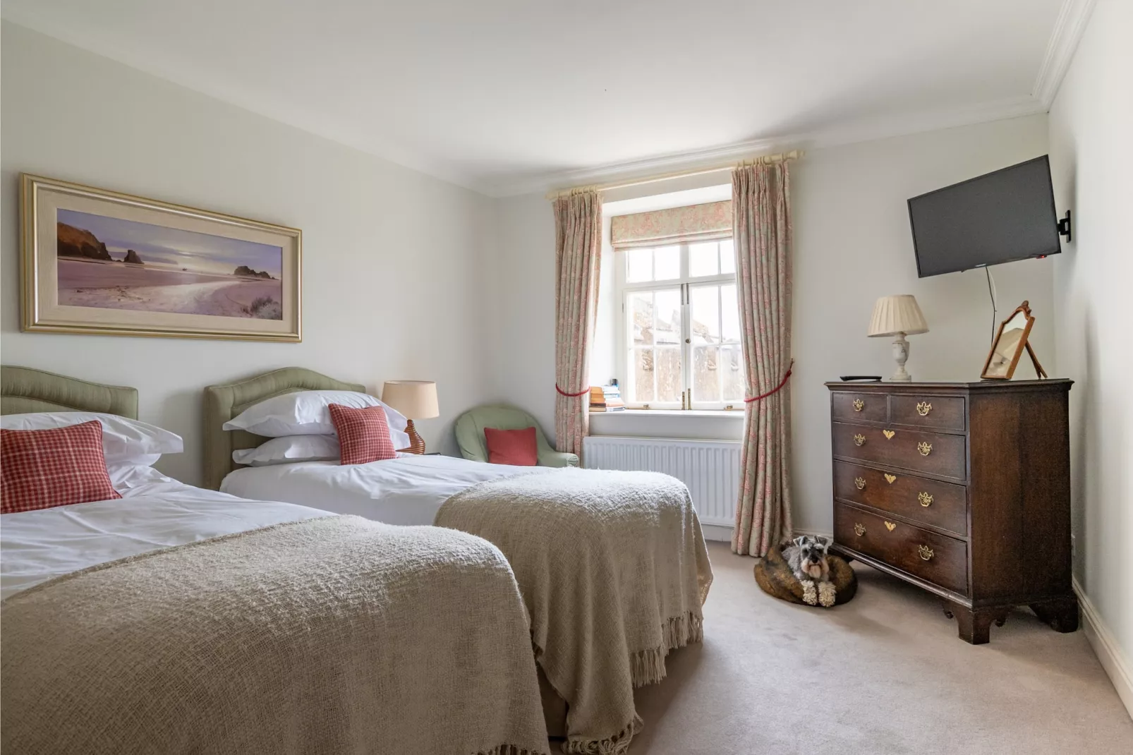 Historic Castle on River Tamar-Chambre