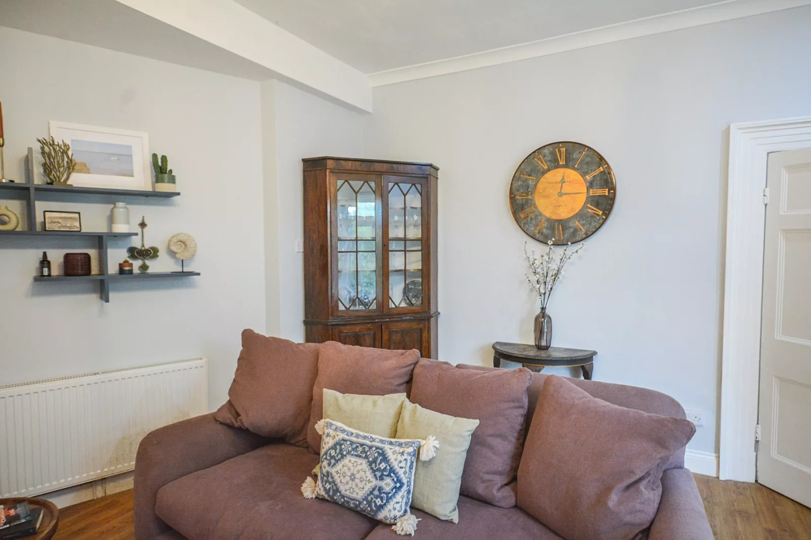 Hillside, Kingsand-Living room