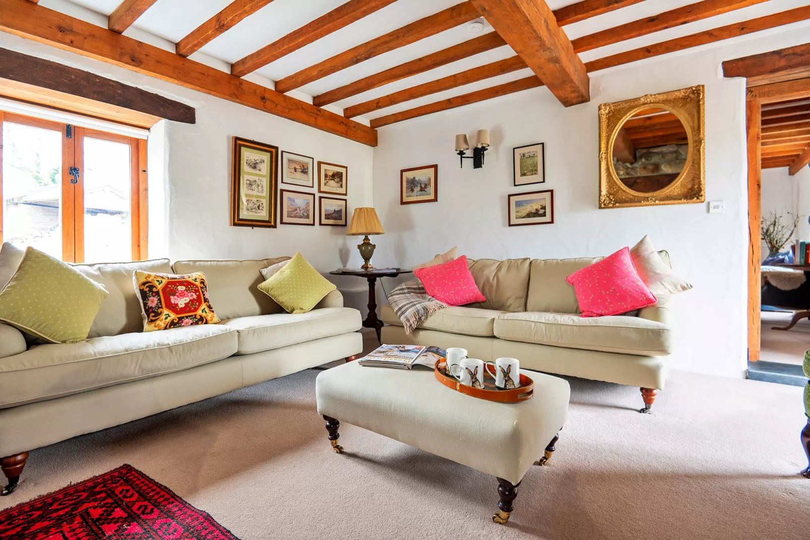 The Barn at Tyddyn-y- Felin-Living room