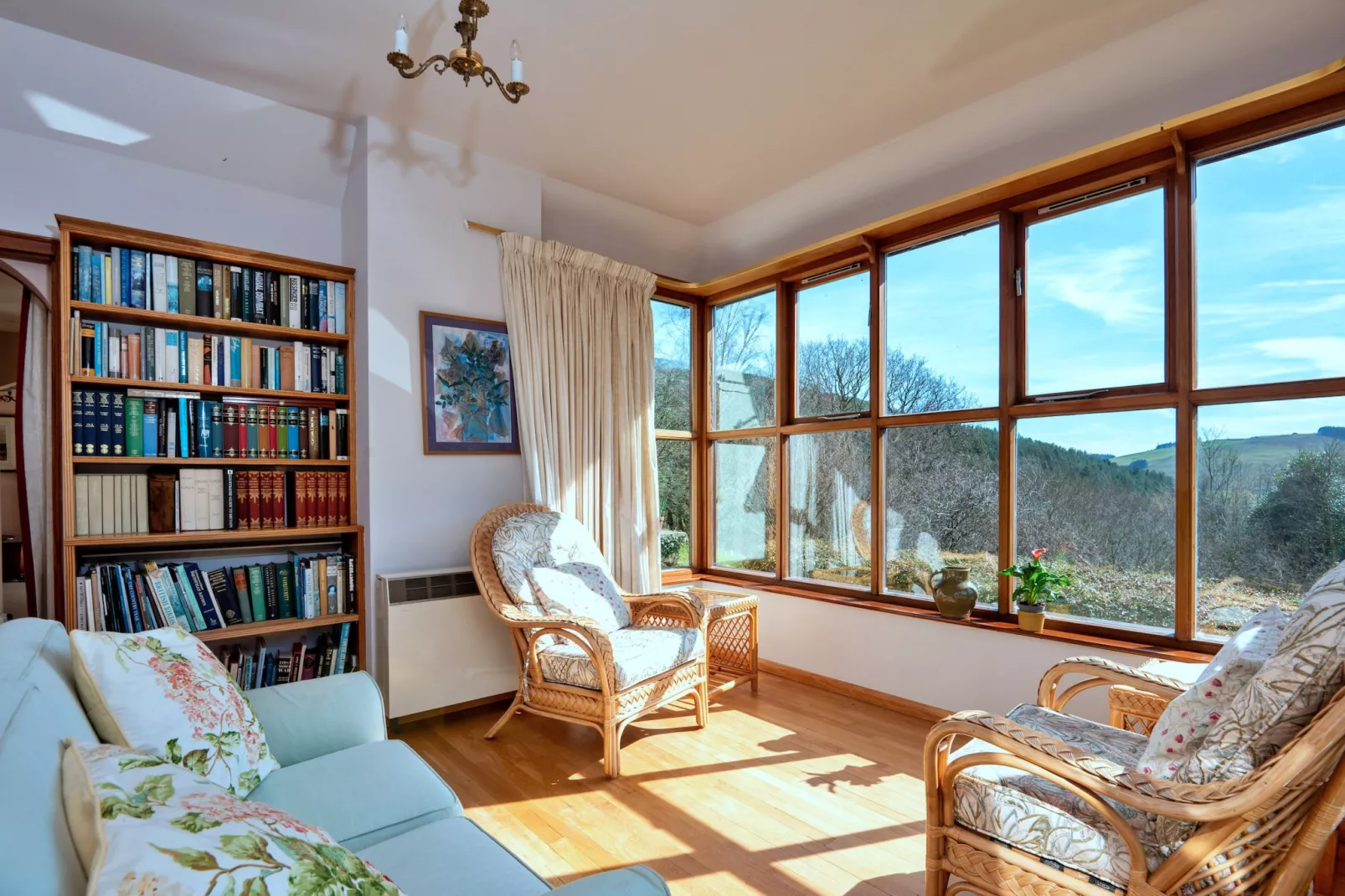 Cwmfron House-Living room