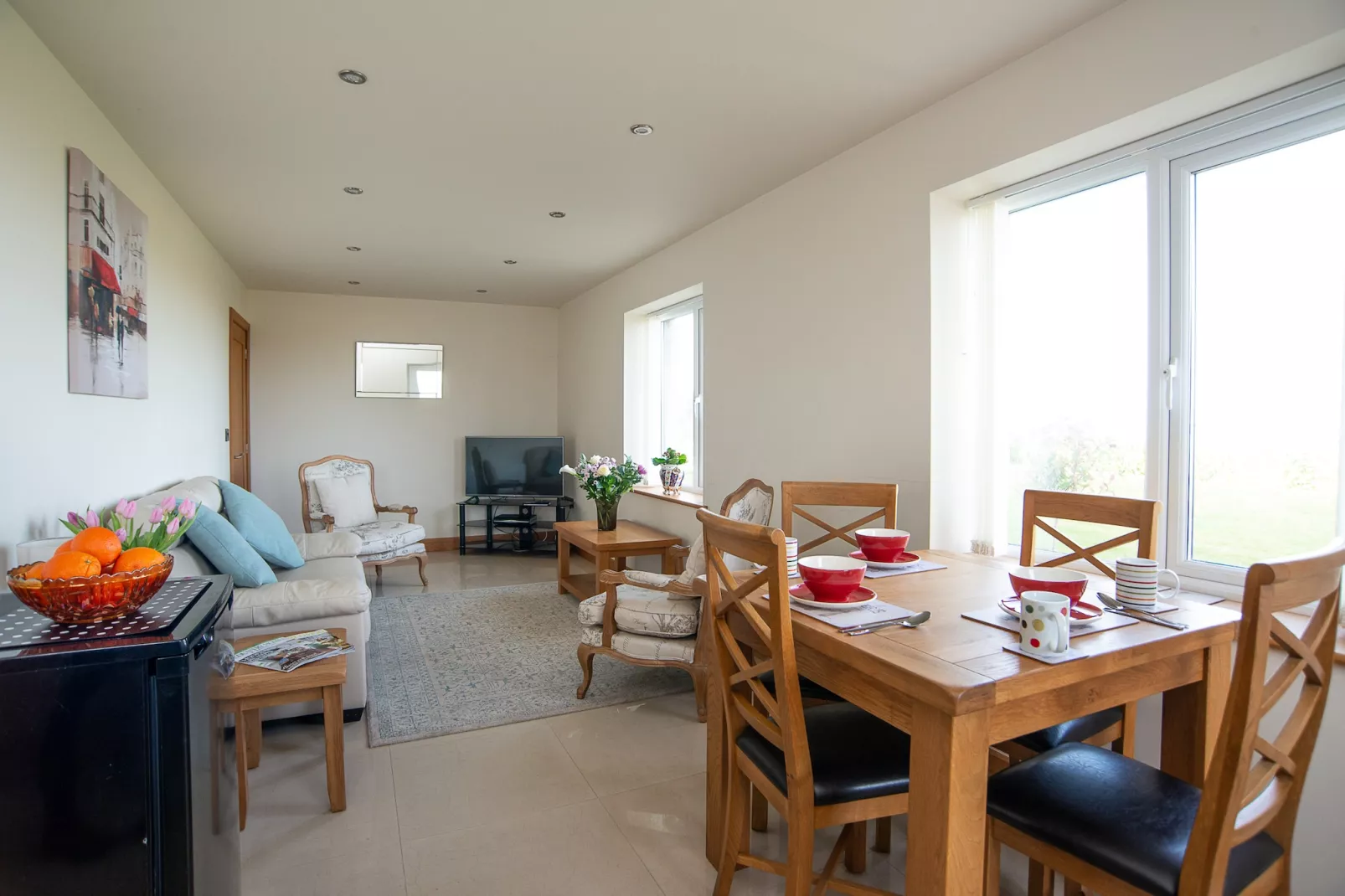 Picton Lodge - Sea Views-Living room