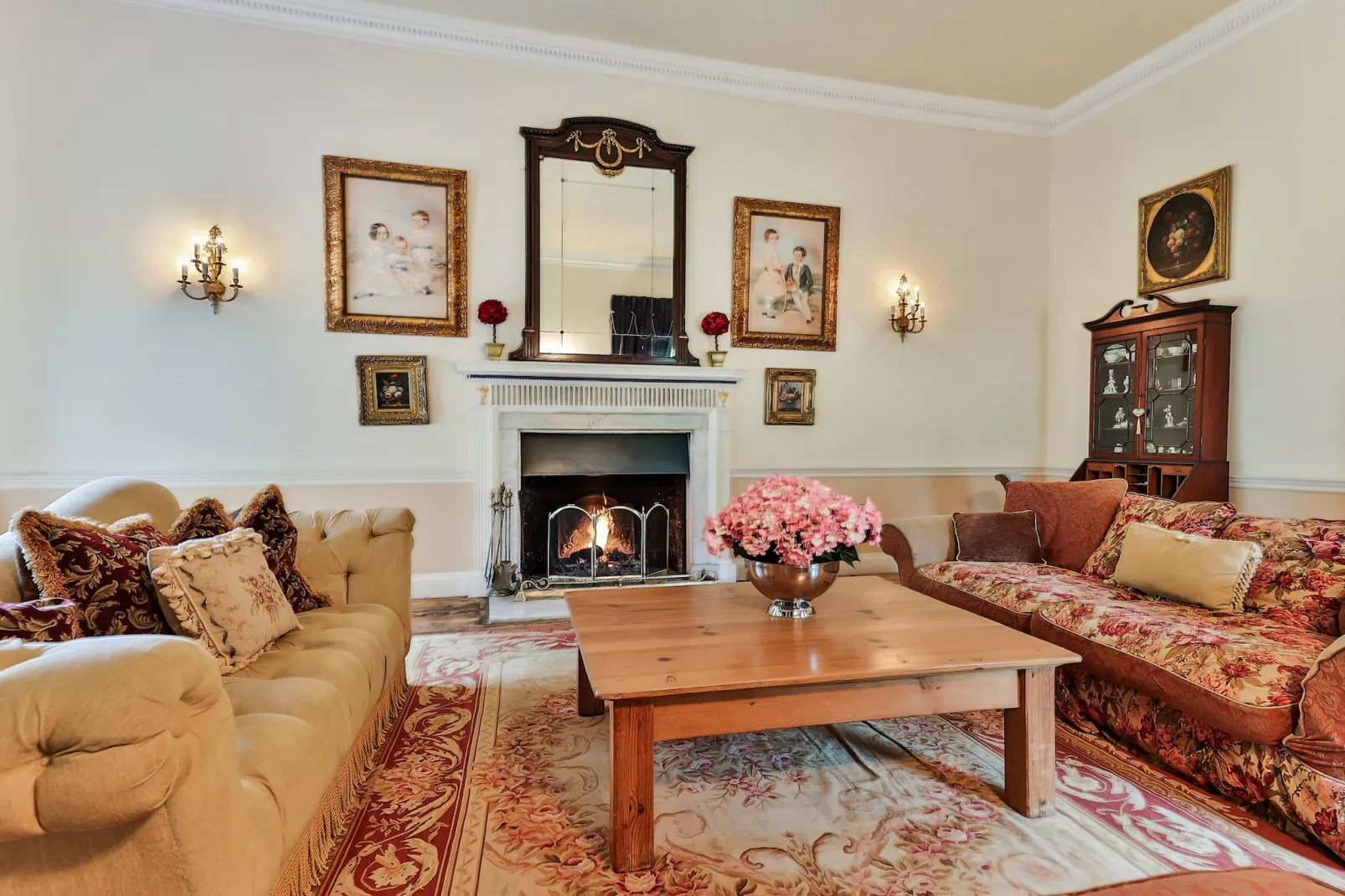 Walcot Hall-Living room