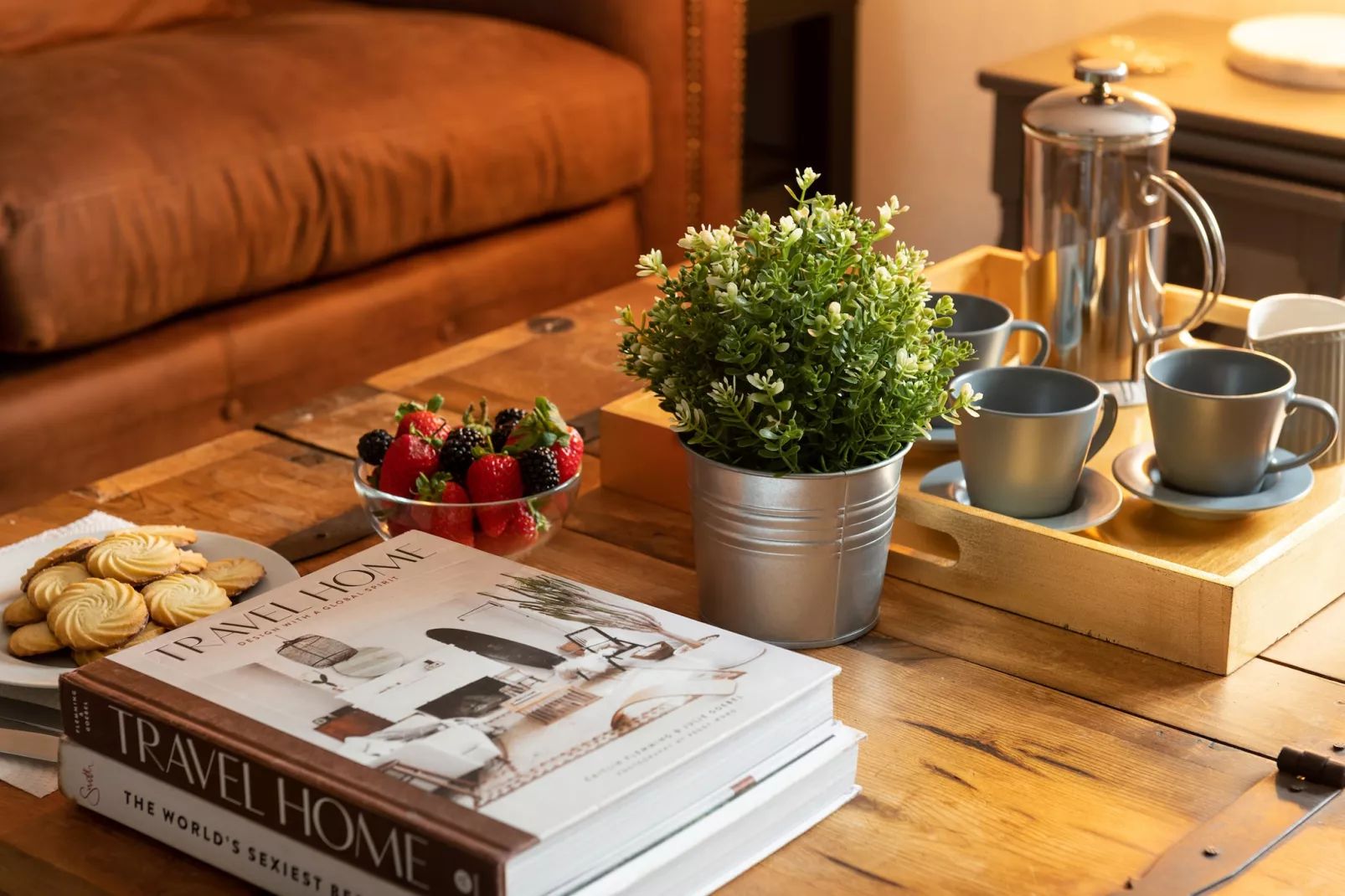 Esmor Cottage-Living room