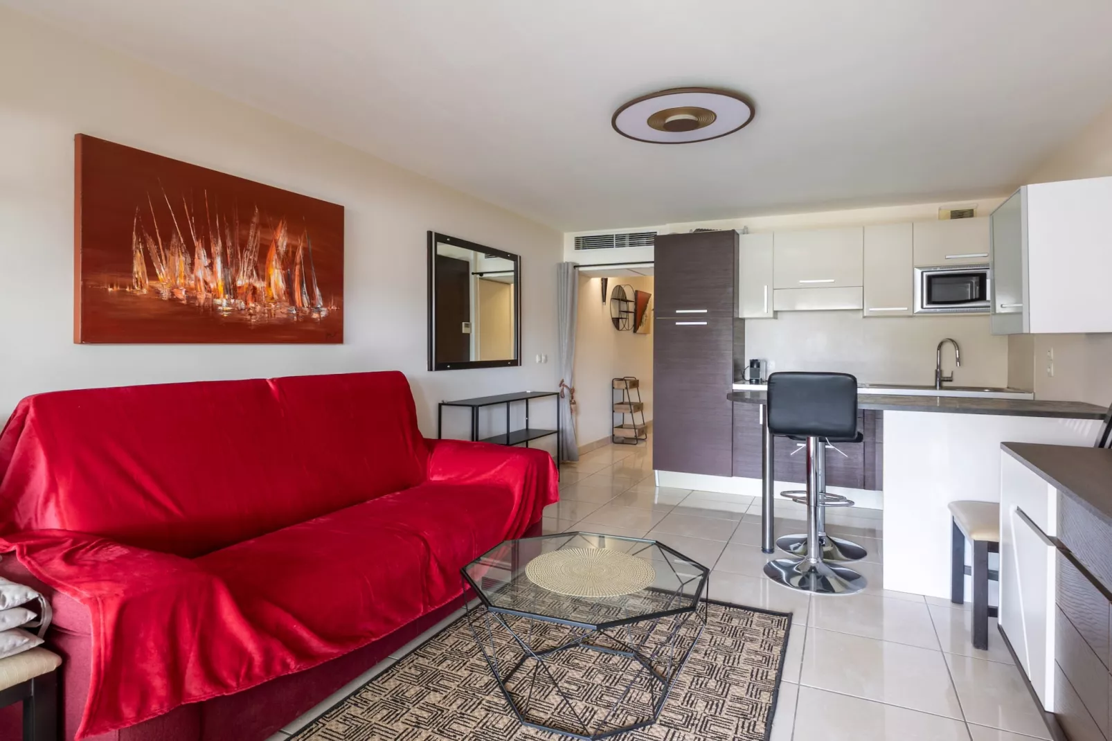 Carre Marine N°12 - 2P4-Living room