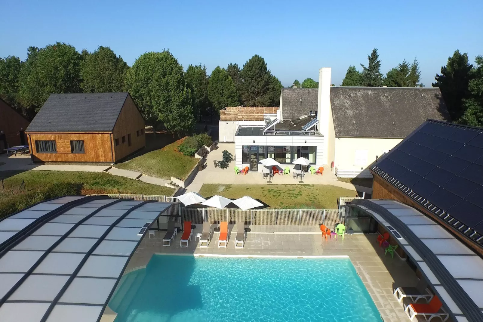 Amboise/Gîte 2 Pièces 5 Personnes 1 bébé-Schwimmbad