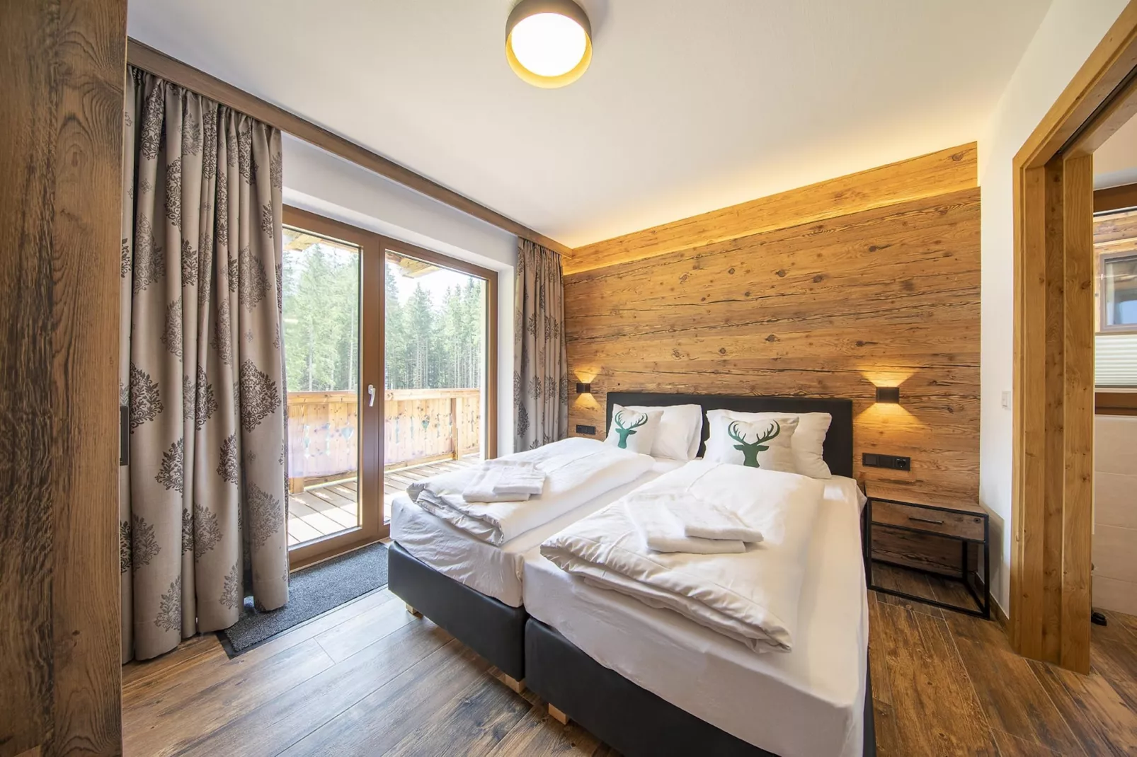 Nationalpark Chalet Kratzenberg-Schlafzimmer
