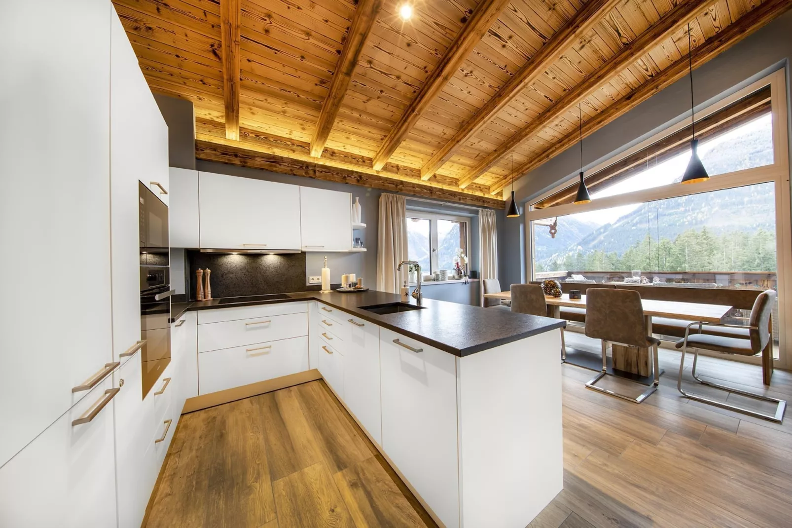 Nationalpark Chalet Törlspitze-Kitchen