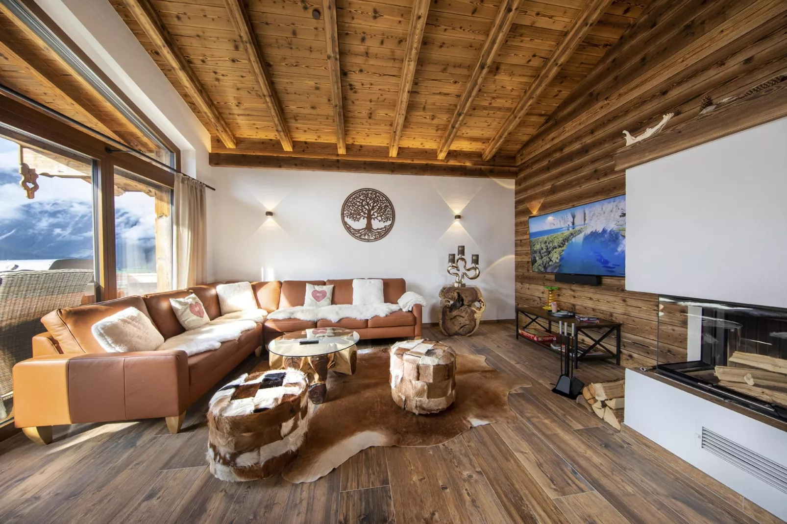 Nationalpark Chalet Edelweissspitze-Living room