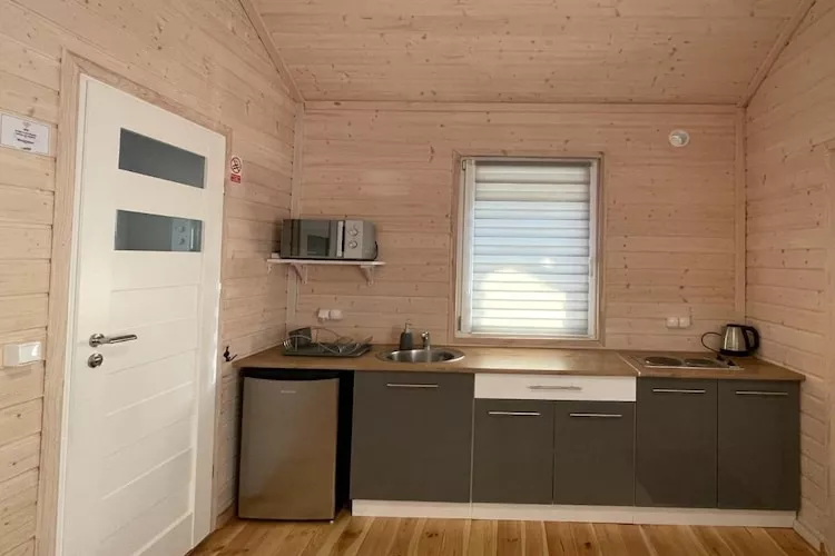 Parterowe domki wakacyjne Borne Sulinowo-Kitchen