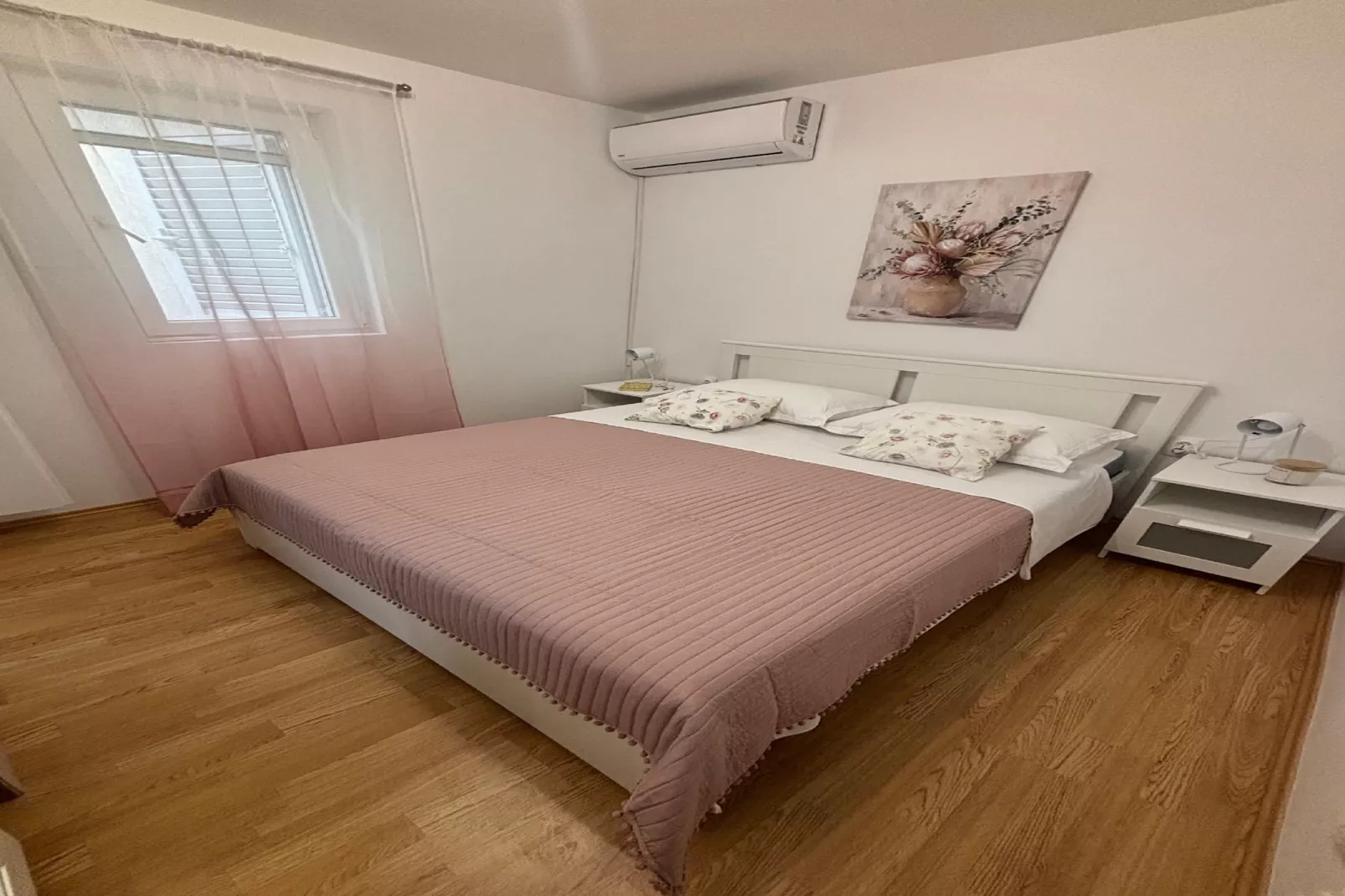 Apartmani Vela Makarska - Classic One Bedroom Apartment-Living room