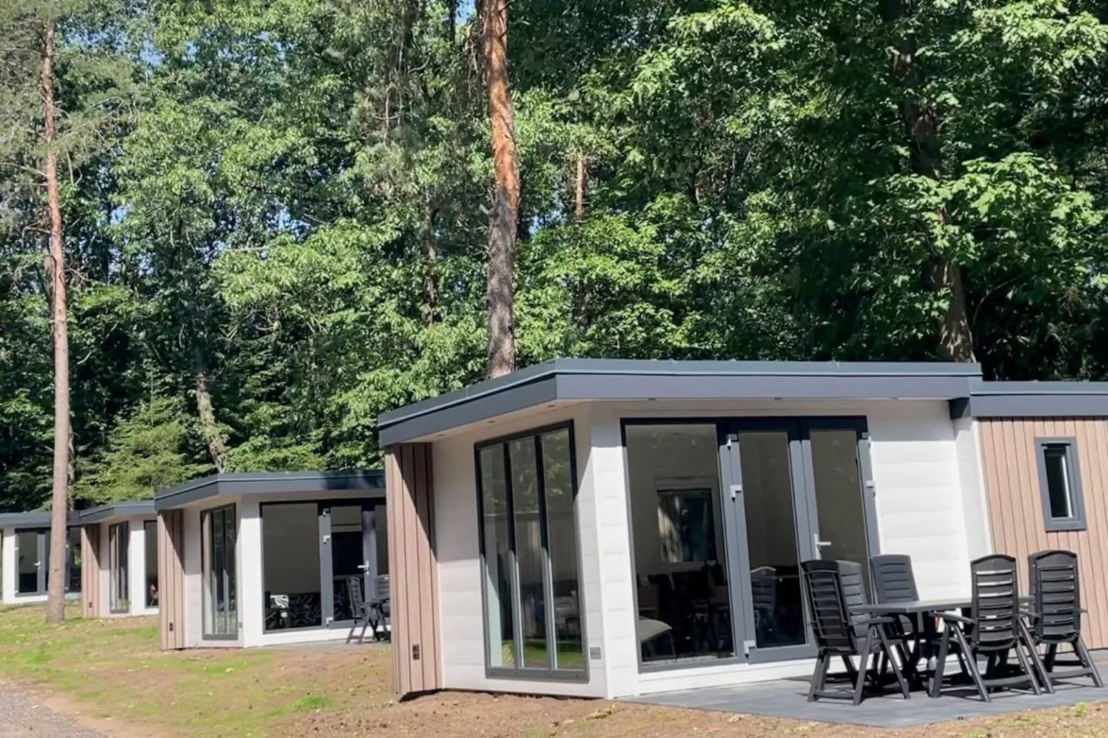 Chalet Nachtegaal (6 personen)-Außenbereich Sommer