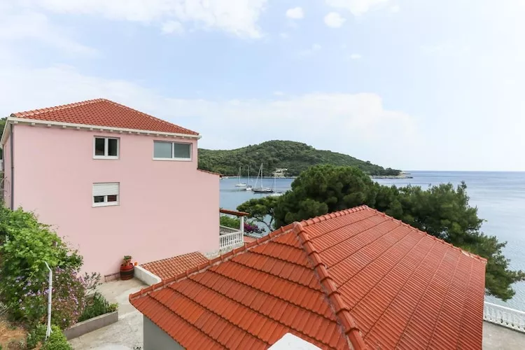 Apartments Franka Saplunara-One-Bedroom Apartment with Terrace and Sea View No 3-View