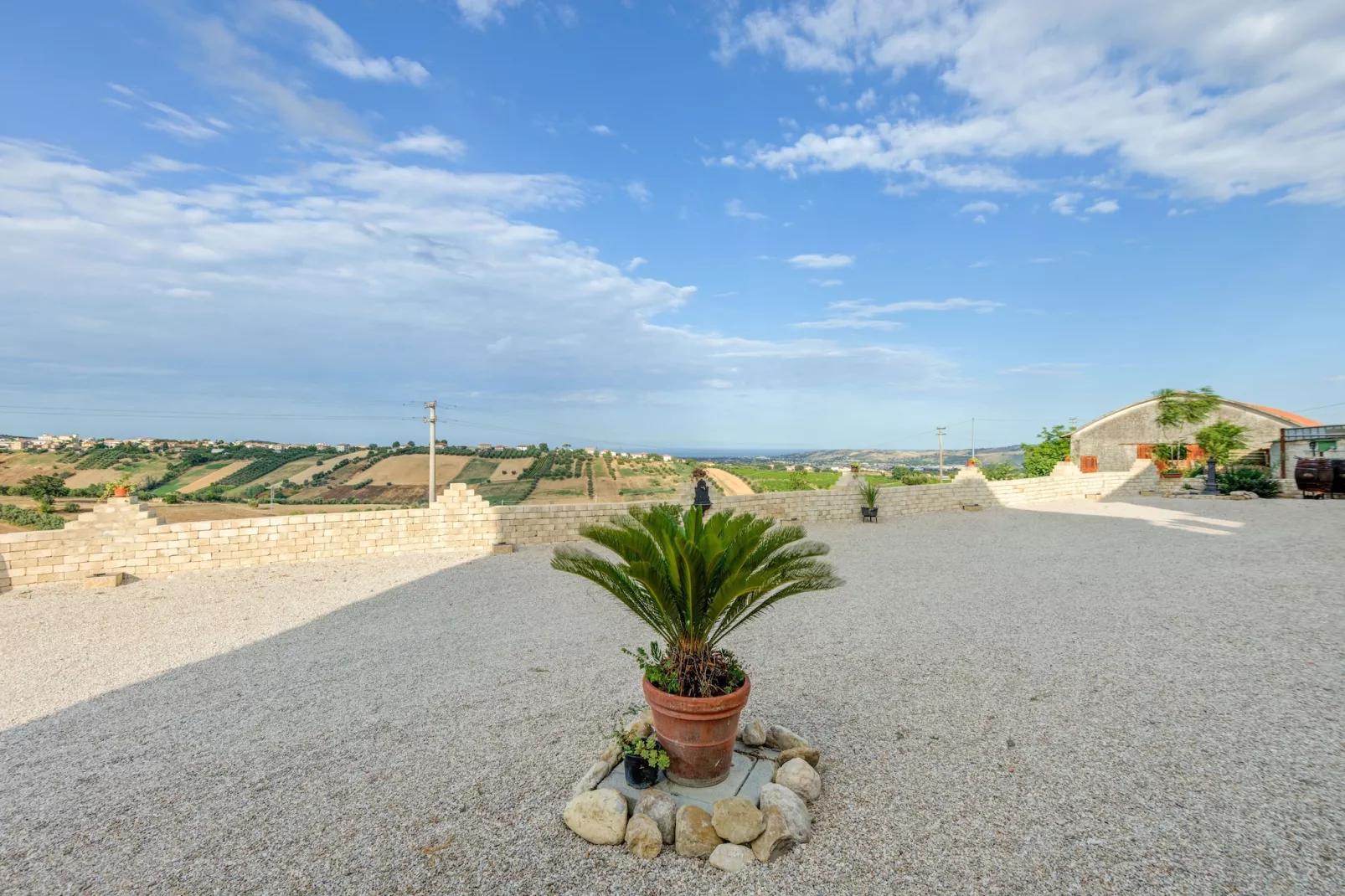 Casa Coloniale in Castello-Aussicht Sommer
